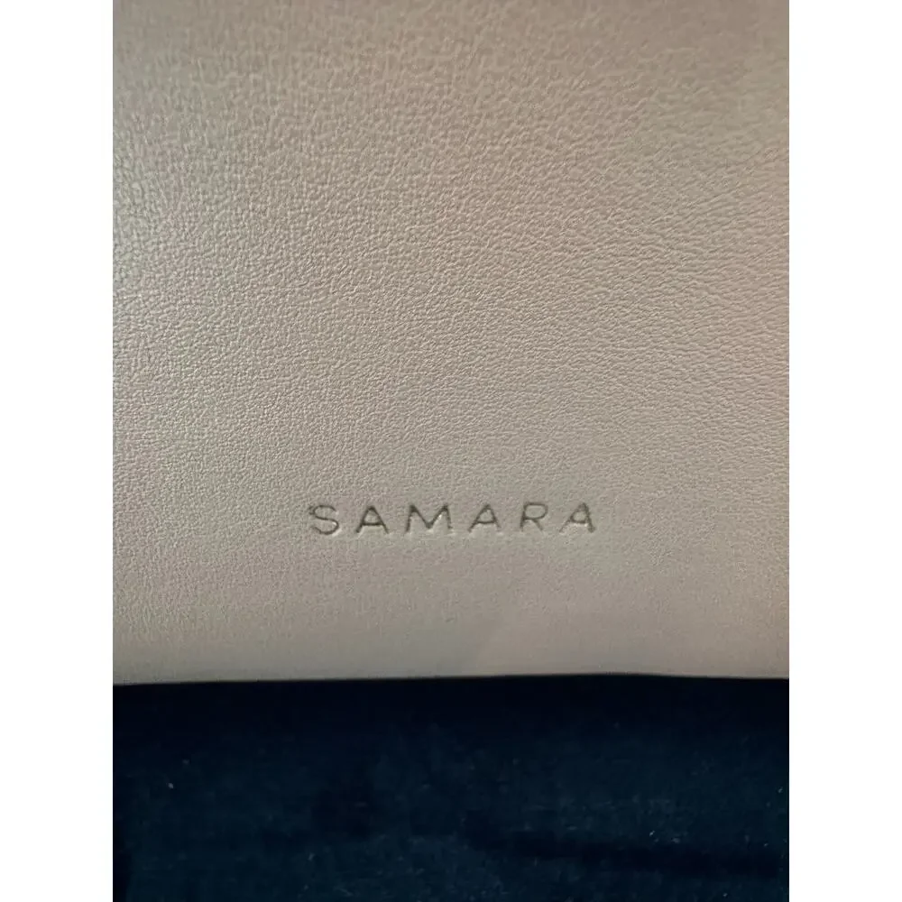 SAMARA Peony Pink Leather Bucket Bag‎ Crossbody Shoulder Bag